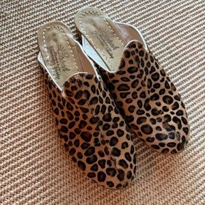 Sabah Leopard Baba Women's Mules